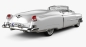 Mobile Preview: Franklin Mint Cadillac Eldorado Cabriolet 1953 Metallmodell (9104)